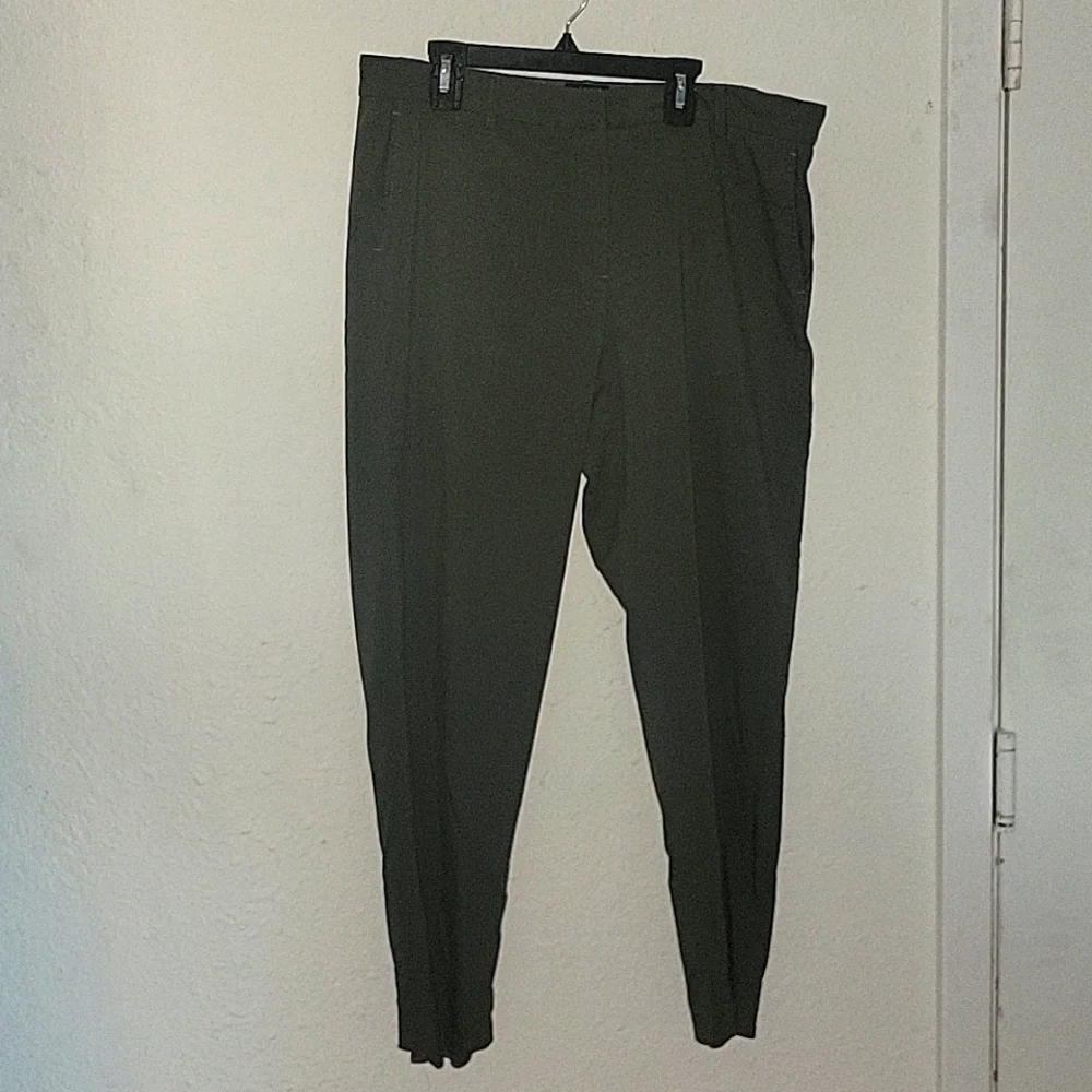 J JILLOlive Green Career Pants Stretch‎ Dress Pants Work Trousers  14 officecore